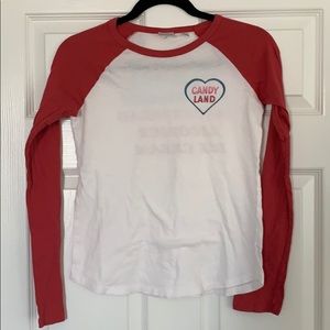 Junk Food Candyland Raglan Shirt